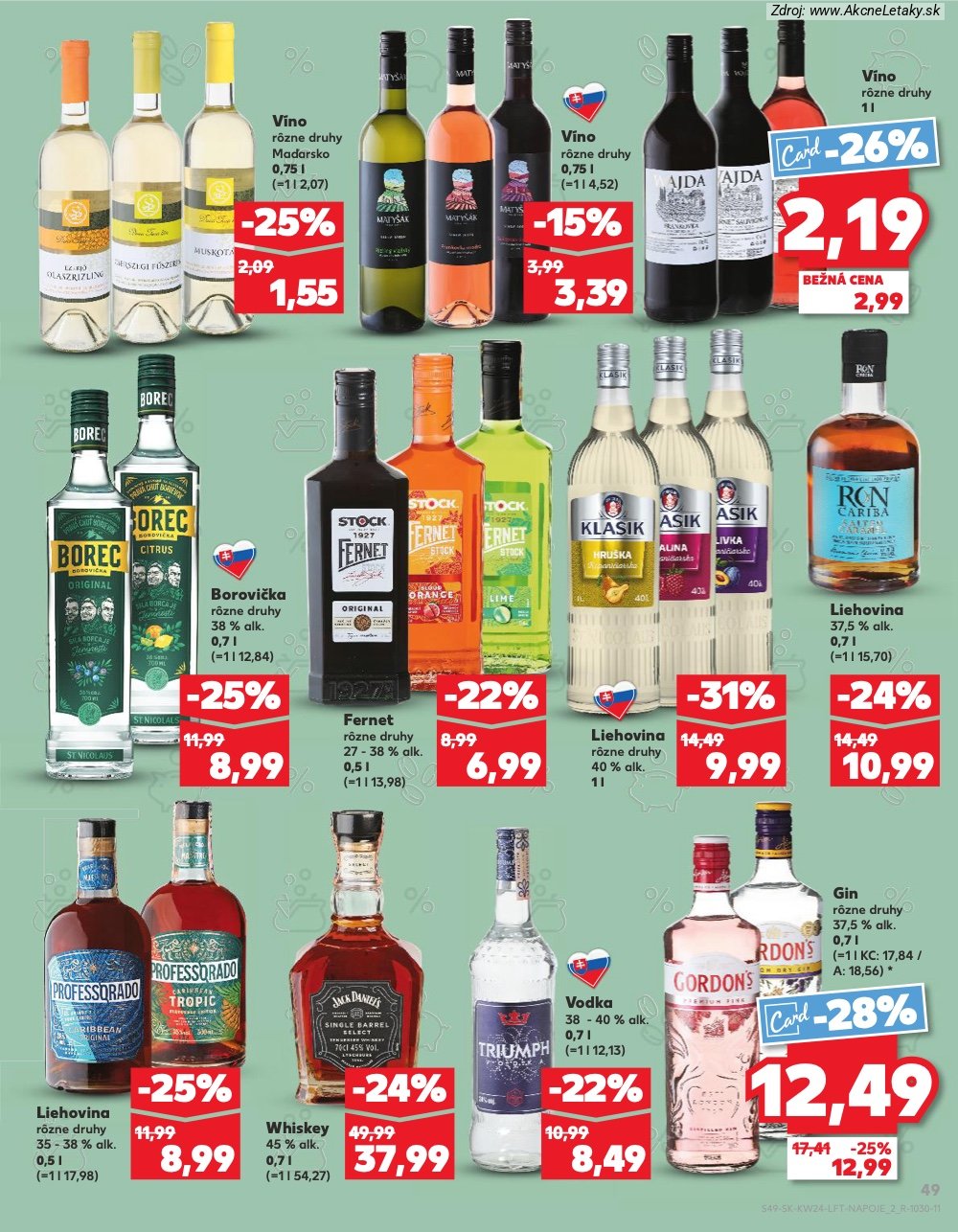Leták Kaufland (11. 6. - 17. 6. 2026) - strana 49 z 78