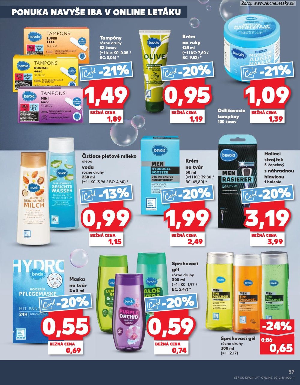 Leták Kaufland (11. 6. - 17. 6. 2026) - strana 57 z 78
