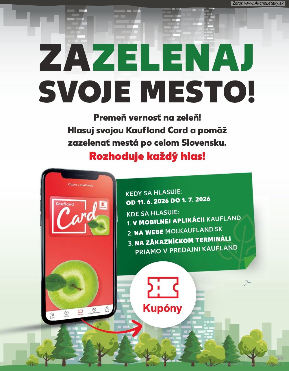 Leták Kaufland (11. 6. - 17. 6. 2026) - strana 59 z 78