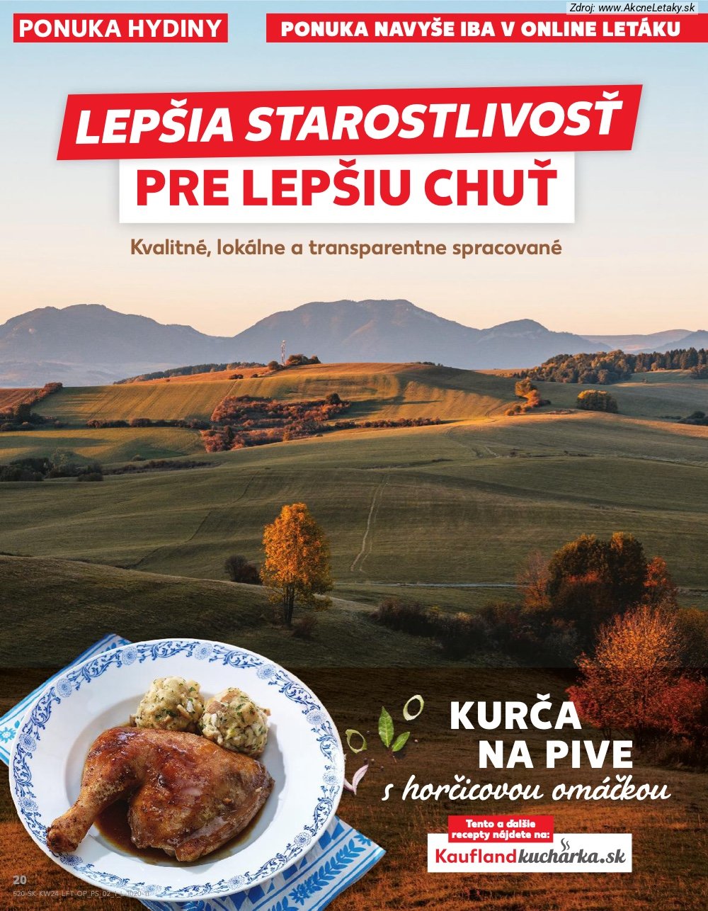 Leták Kaufland (11. 6. - 17. 6. 2026) - strana 20 z 78