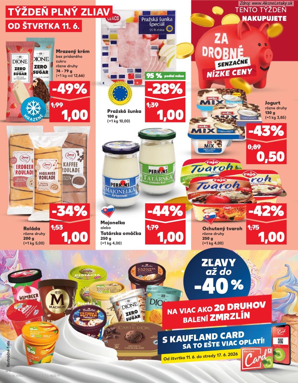 Leták Kaufland (11. 6. - 17. 6. 2026) - strana 36 z 78