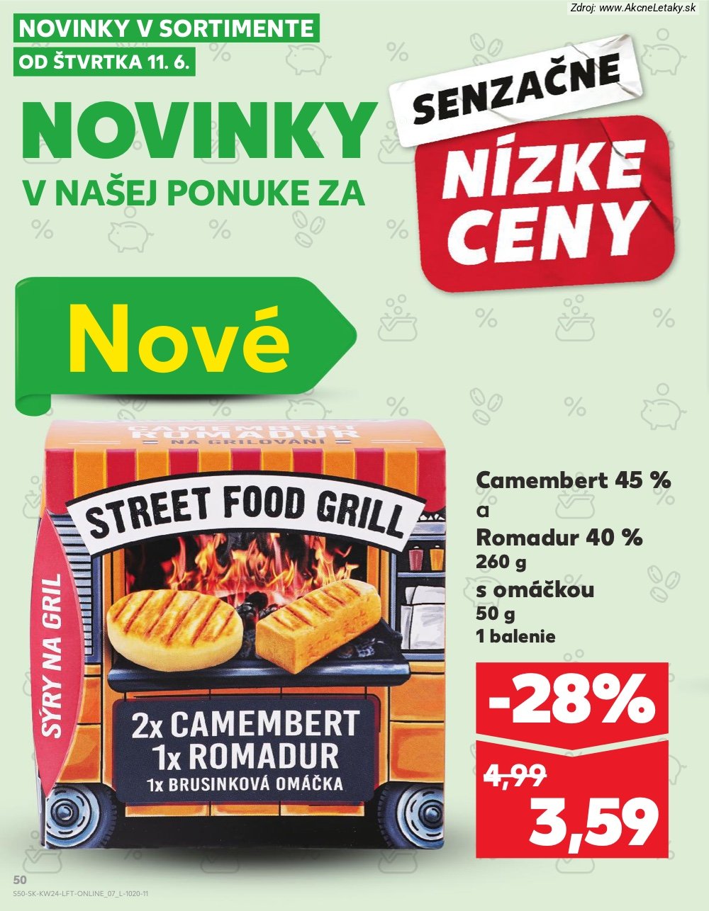 Leták Kaufland (11. 6. - 17. 6. 2026) - strana 50 z 78