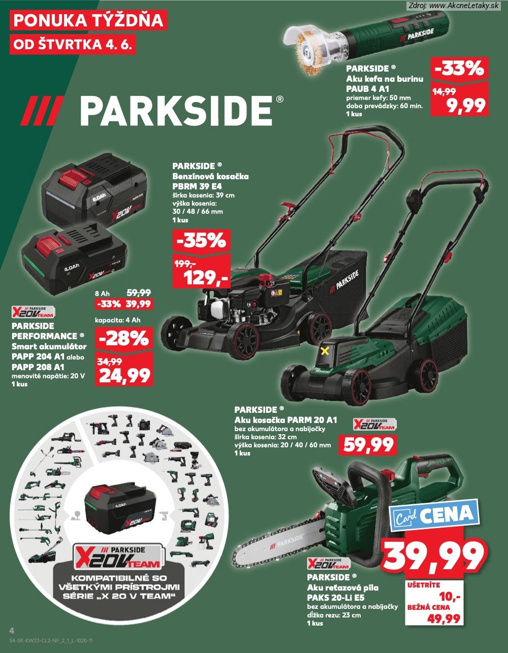 Leták Kaufland (11. 6. - 17. 6. 2026) - strana 4 z 12