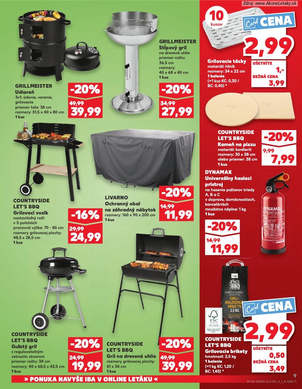 Leták Kaufland (11. 6. - 17. 6. 2026) - strana 9 z 12