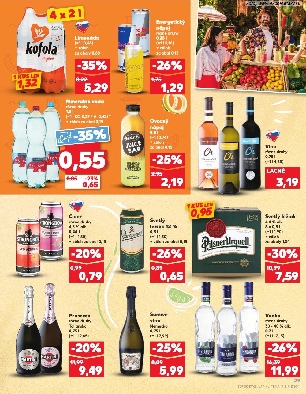 Leták Kaufland (11. 6. - 17. 6. 2026) - strana 29 z 78