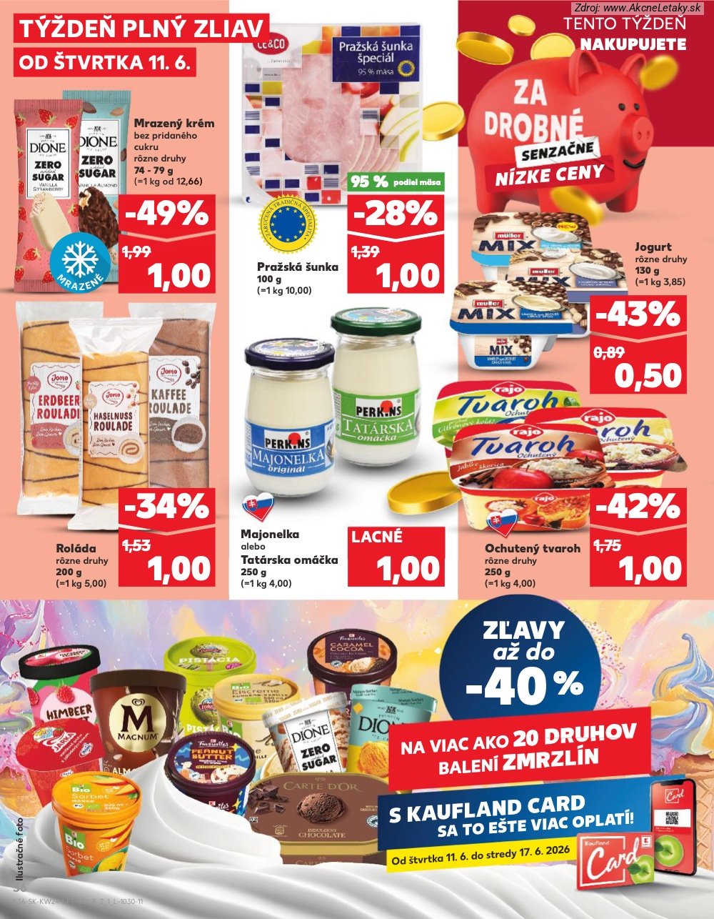 Leták Kaufland (11. 6. - 17. 6. 2026) - strana 36 z 78