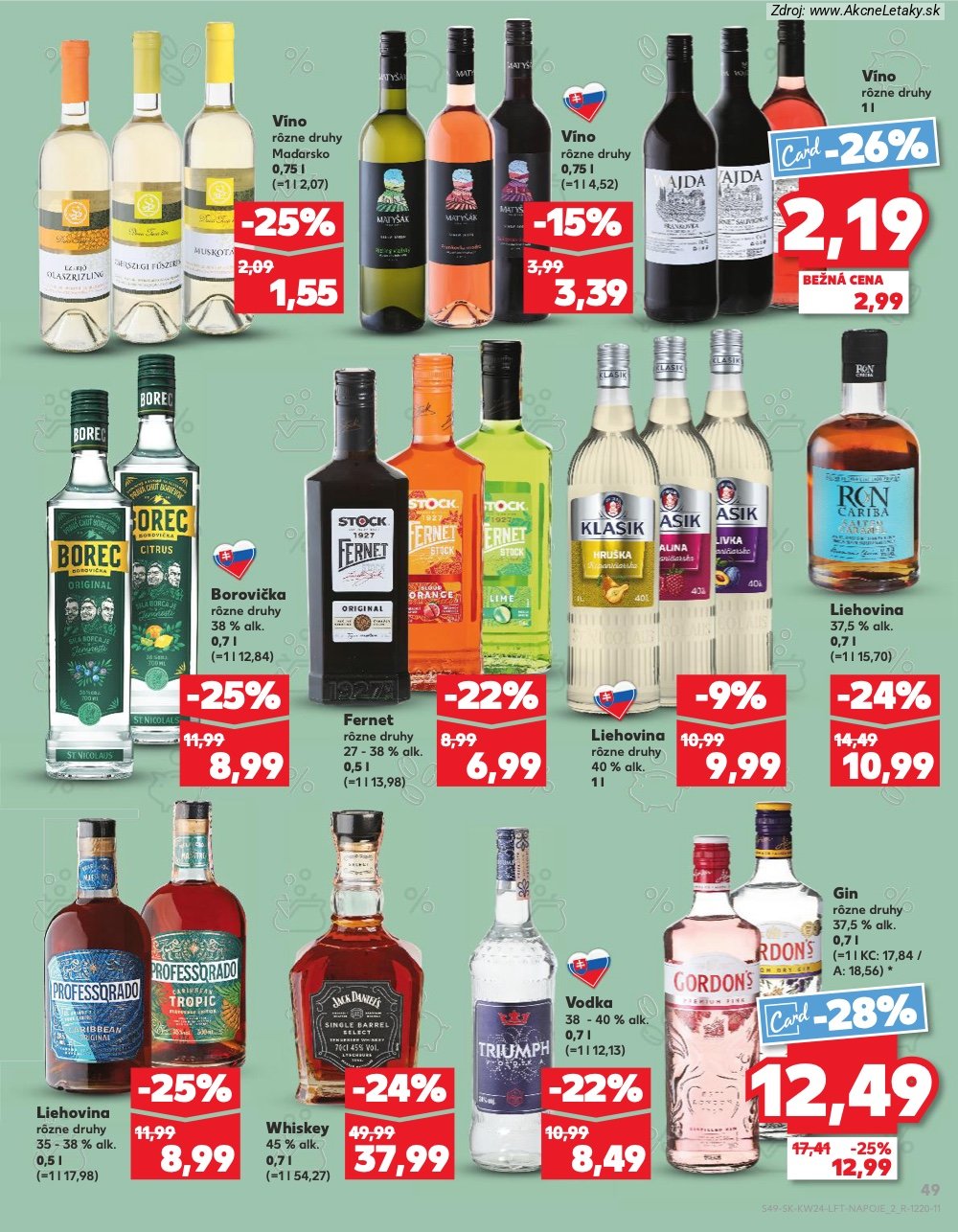 Leták Kaufland (11. 6. - 17. 6. 2026) - strana 49 z 78