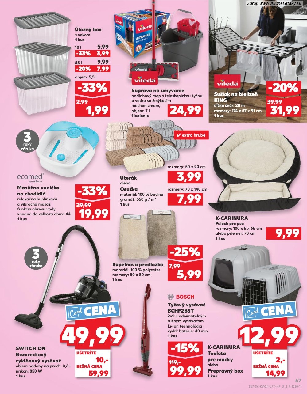 Leták Kaufland (11. 6. - 17. 6. 2026) - strana 67 z 78