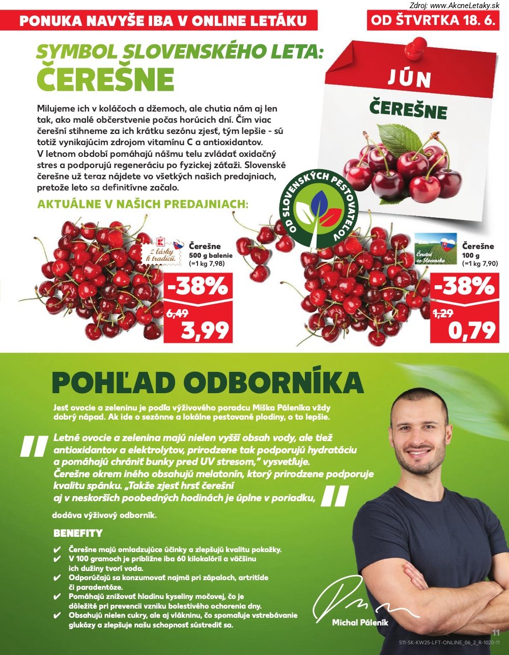 Leták Kaufland (18. 6. - 24. 6. 2026) - strana 11 z 84