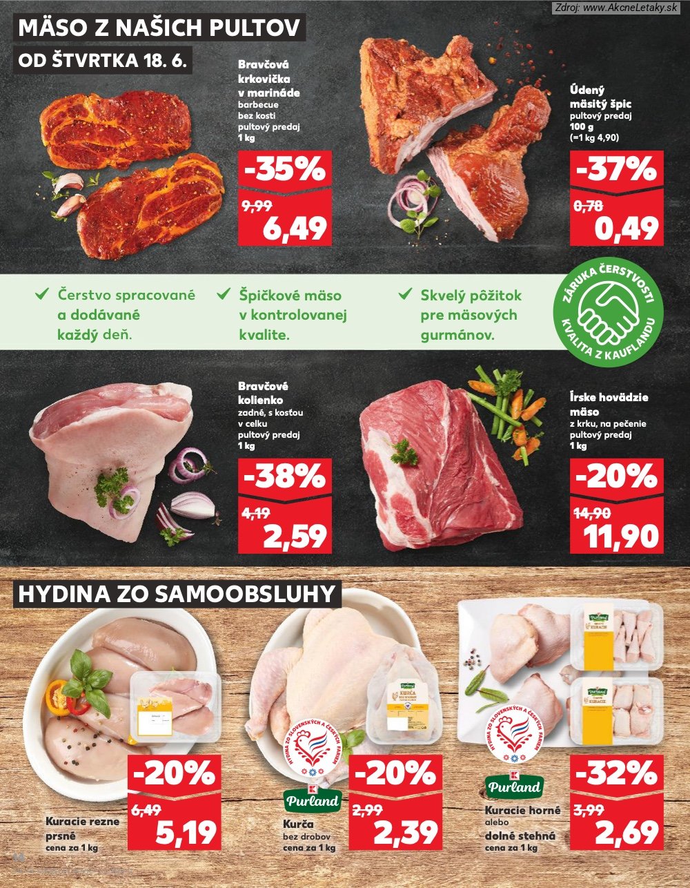 Leták Kaufland (18. 6. - 24. 6. 2026) - strana 14 z 84