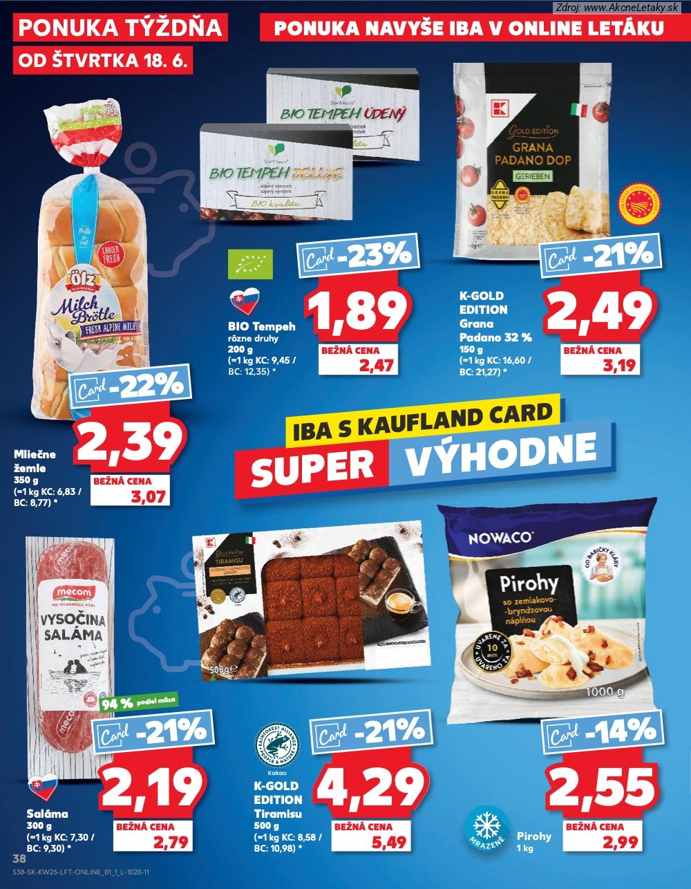 Leták Kaufland (18. 6. - 24. 6. 2026) - strana 38 z 84