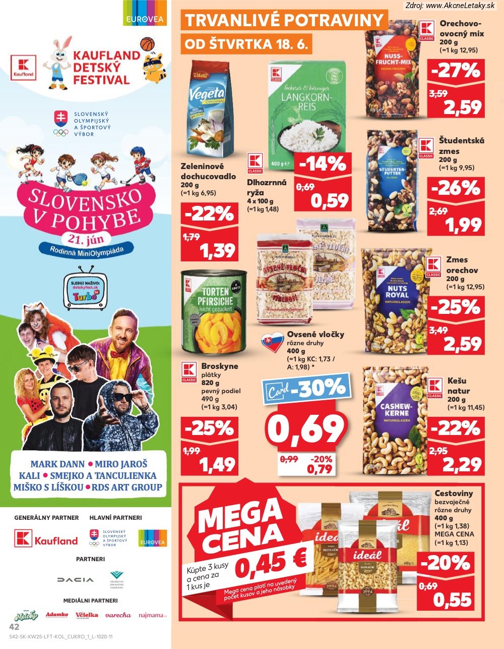 Leták Kaufland (18. 6. - 24. 6. 2026) - strana 42 z 84