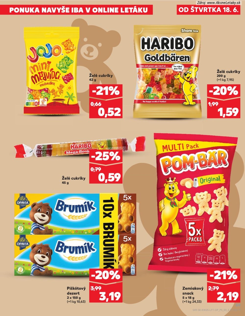 Leták Kaufland (18. 6. - 24. 6. 2026) - strana 49 z 84