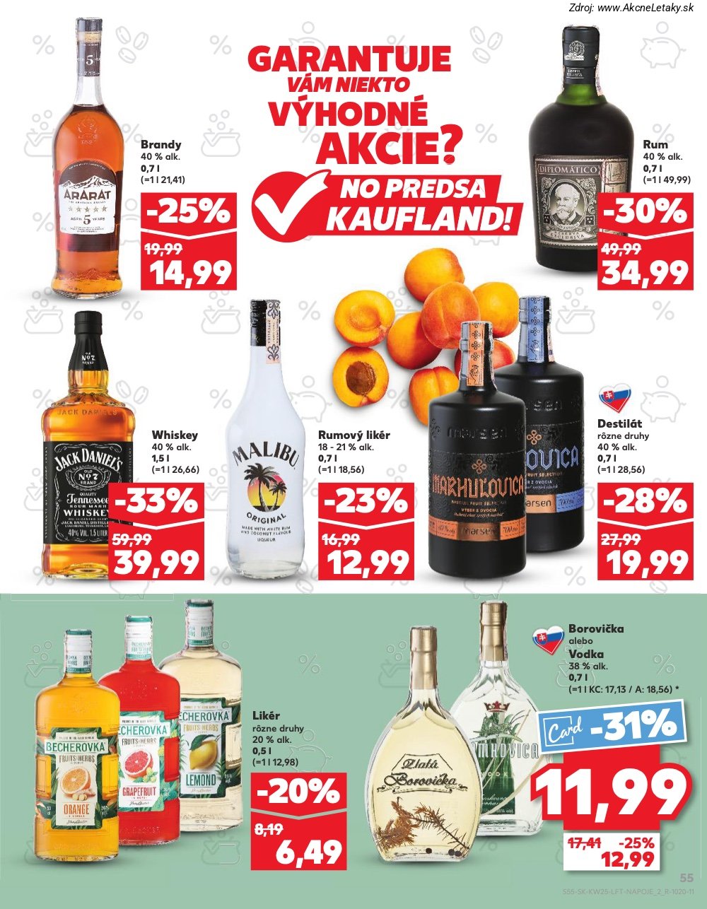 Leták Kaufland (18. 6. - 24. 6. 2026) - strana 55 z 84