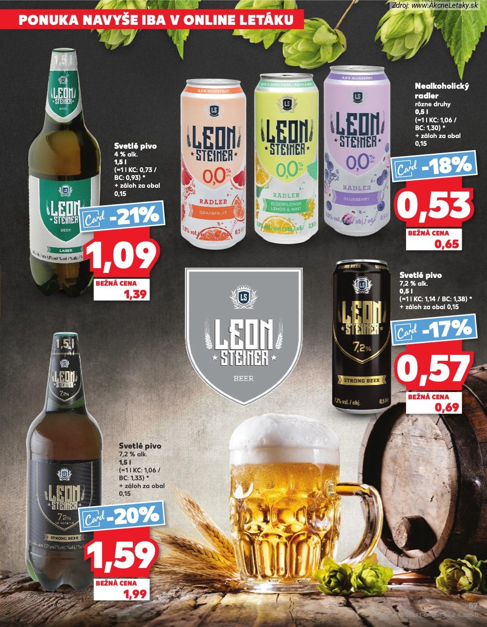 Leták Kaufland (18. 6. - 24. 6. 2026) - strana 57 z 84
