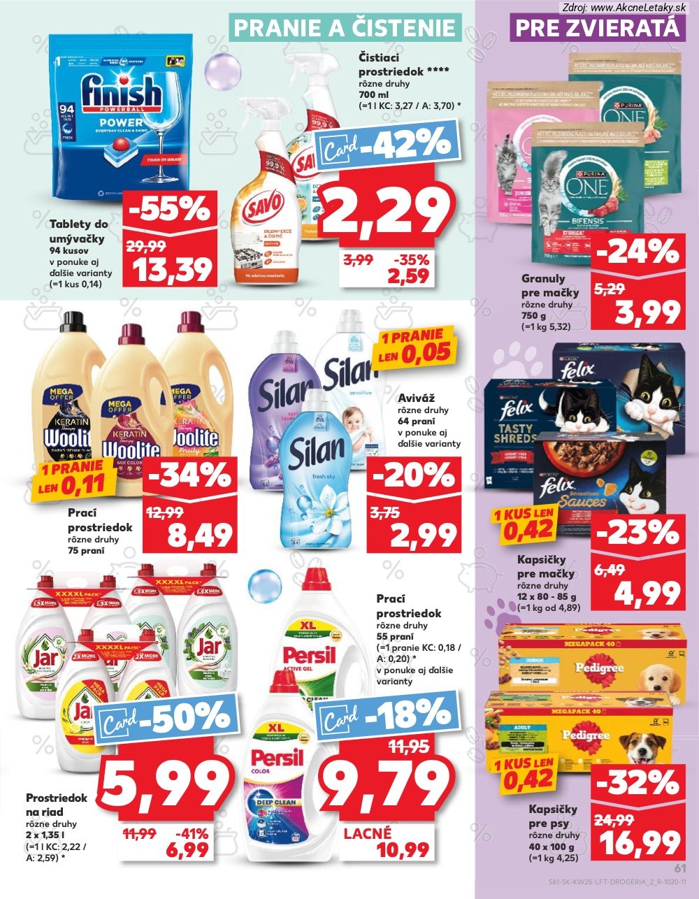 Leták Kaufland (18. 6. - 24. 6. 2026) - strana 61 z 84