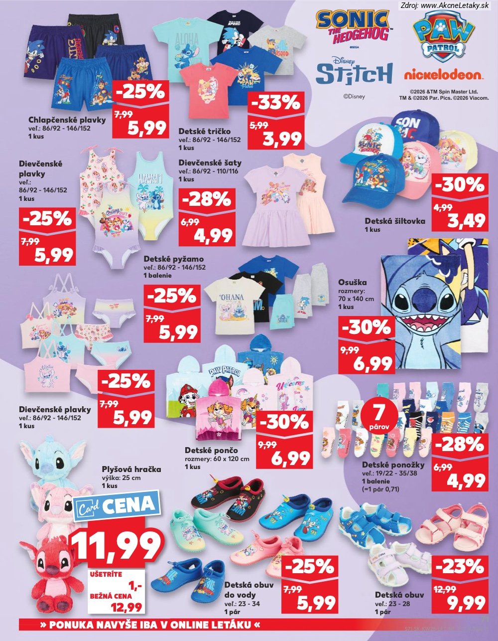 Leták Kaufland (18. 6. - 24. 6. 2026) - strana 71 z 84
