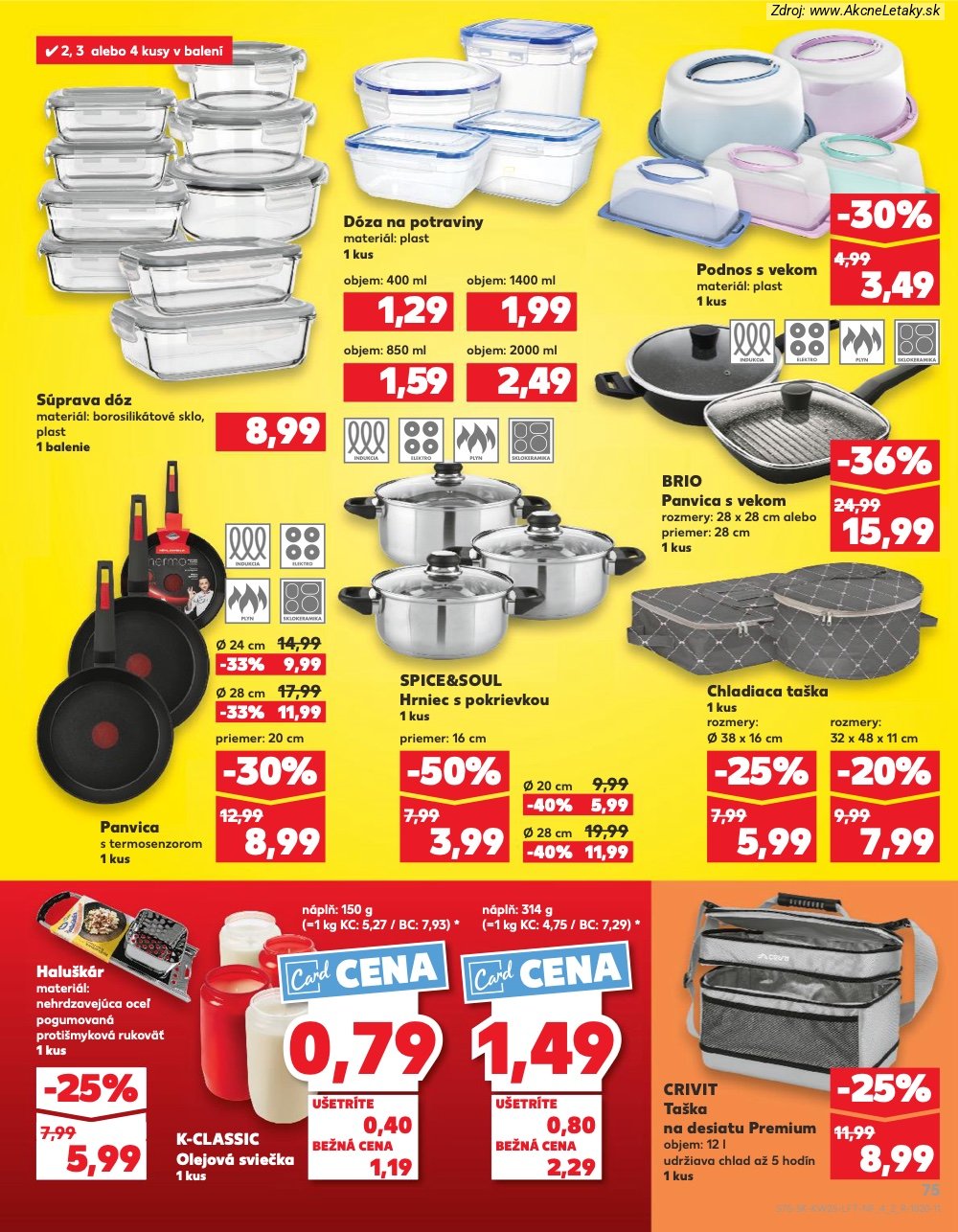 Leták Kaufland (18. 6. - 24. 6. 2026) - strana 75 z 84