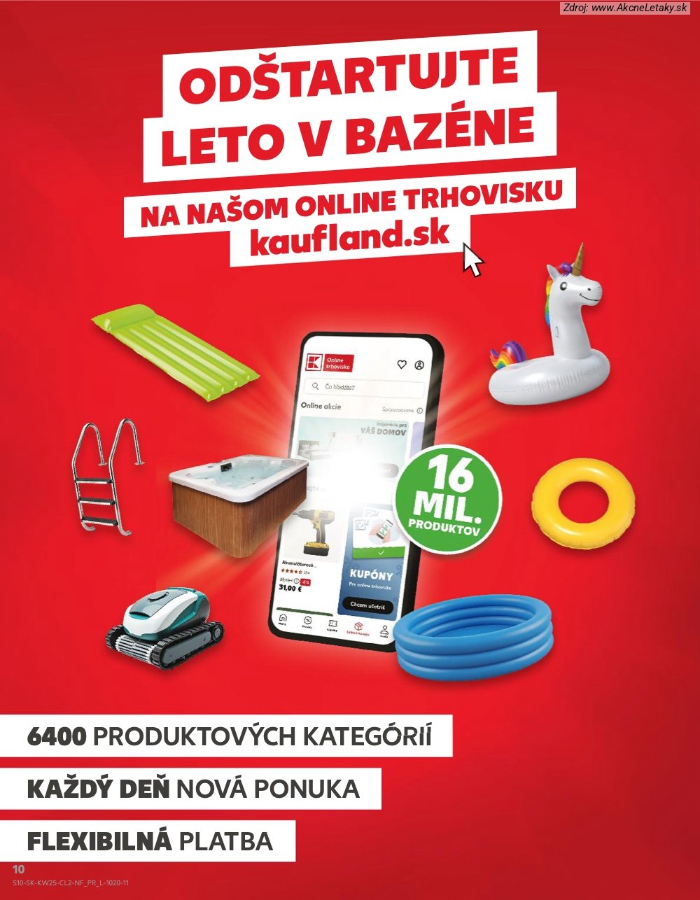 Leták Kaufland (18. 6. - 24. 6. 2026) - strana 10 z 16
