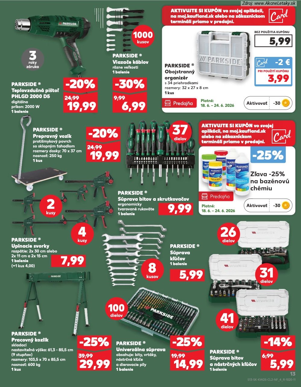 Leták Kaufland (18. 6. - 24. 6. 2026) - strana 13 z 16