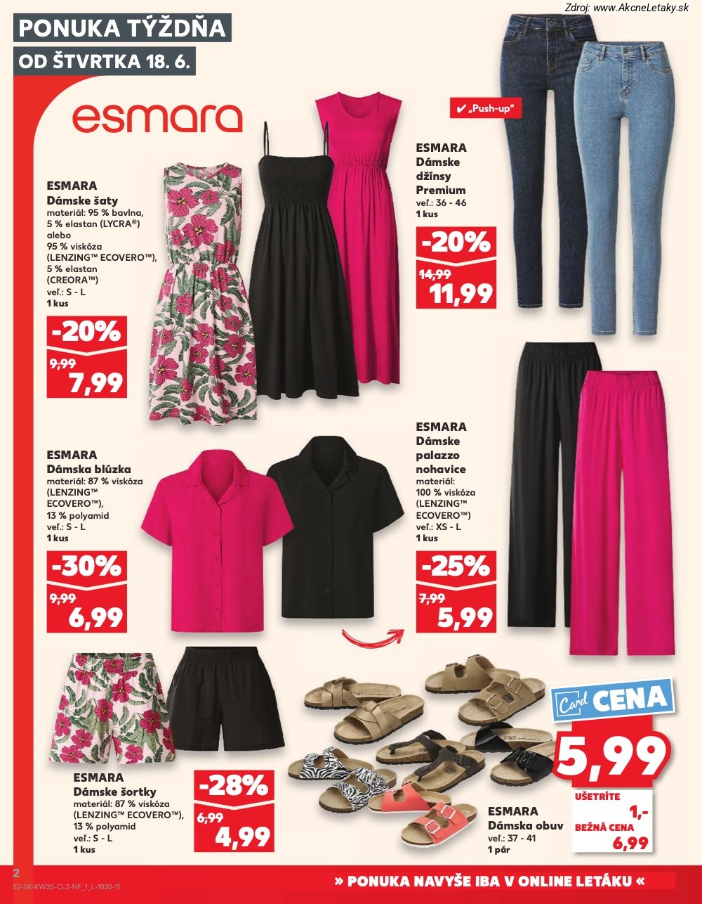 Leták Kaufland (18. 6. - 24. 6. 2026) - strana 2 z 16