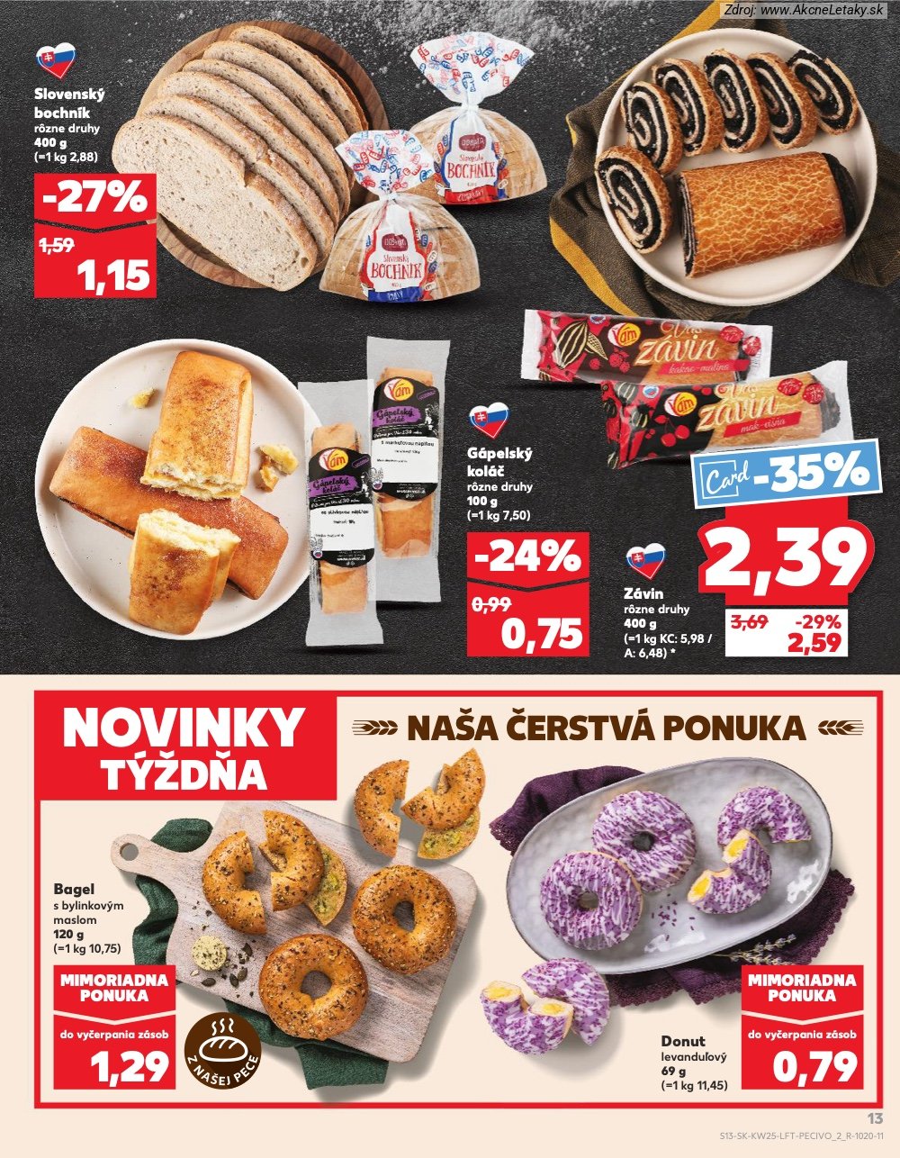 Leták Kaufland (18. 6. - 24. 6. 2026) - strana 13 z 84