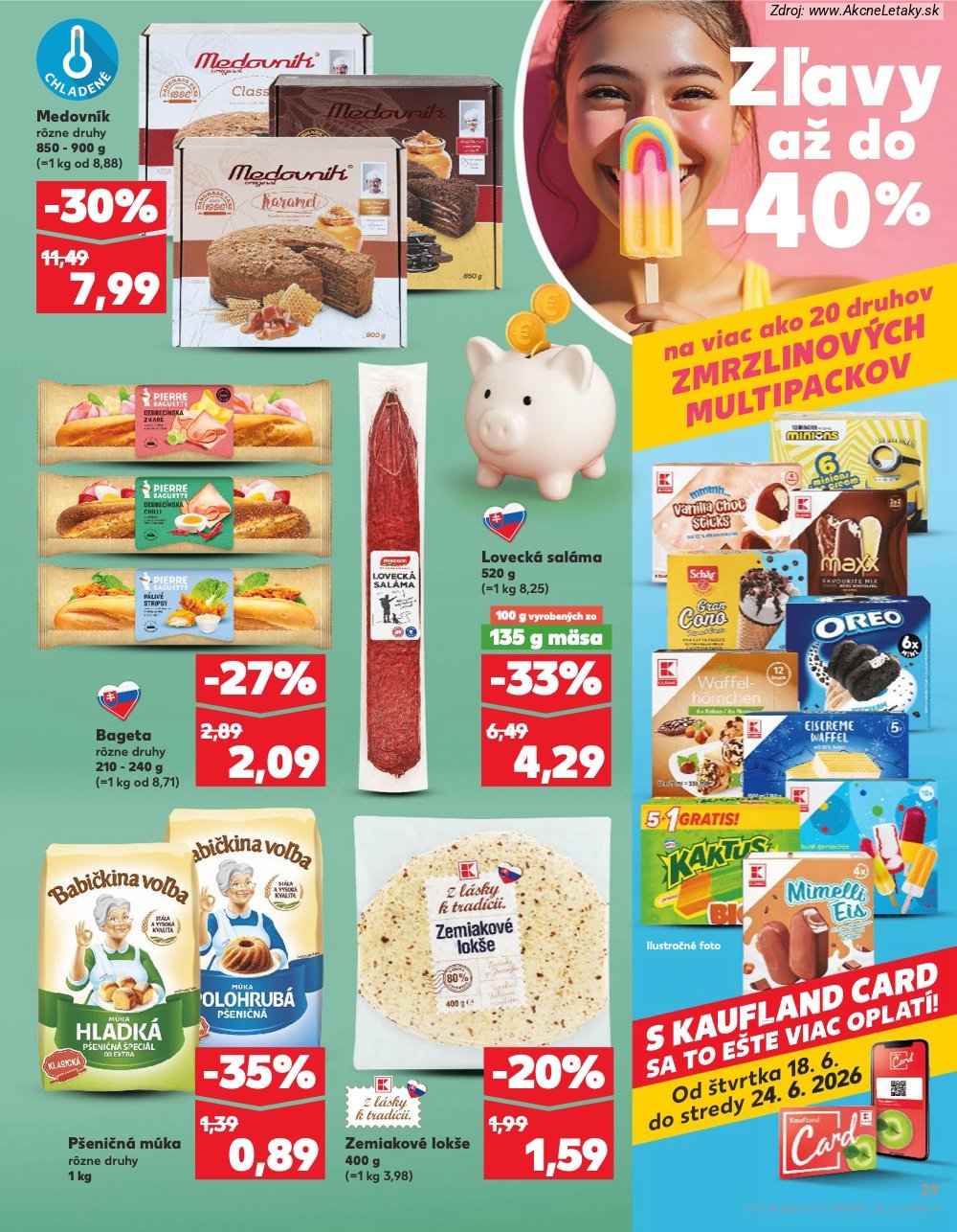 Leták Kaufland (18. 6. - 24. 6. 2026) - strana 29 z 84