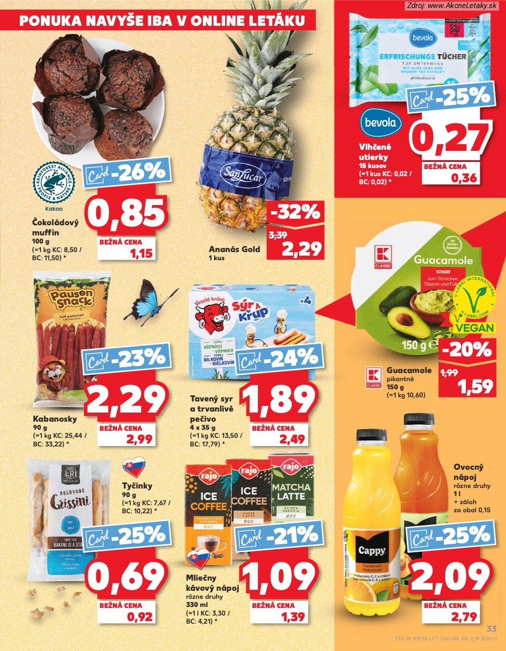 Leták Kaufland (18. 6. - 24. 6. 2026) - strana 33 z 84