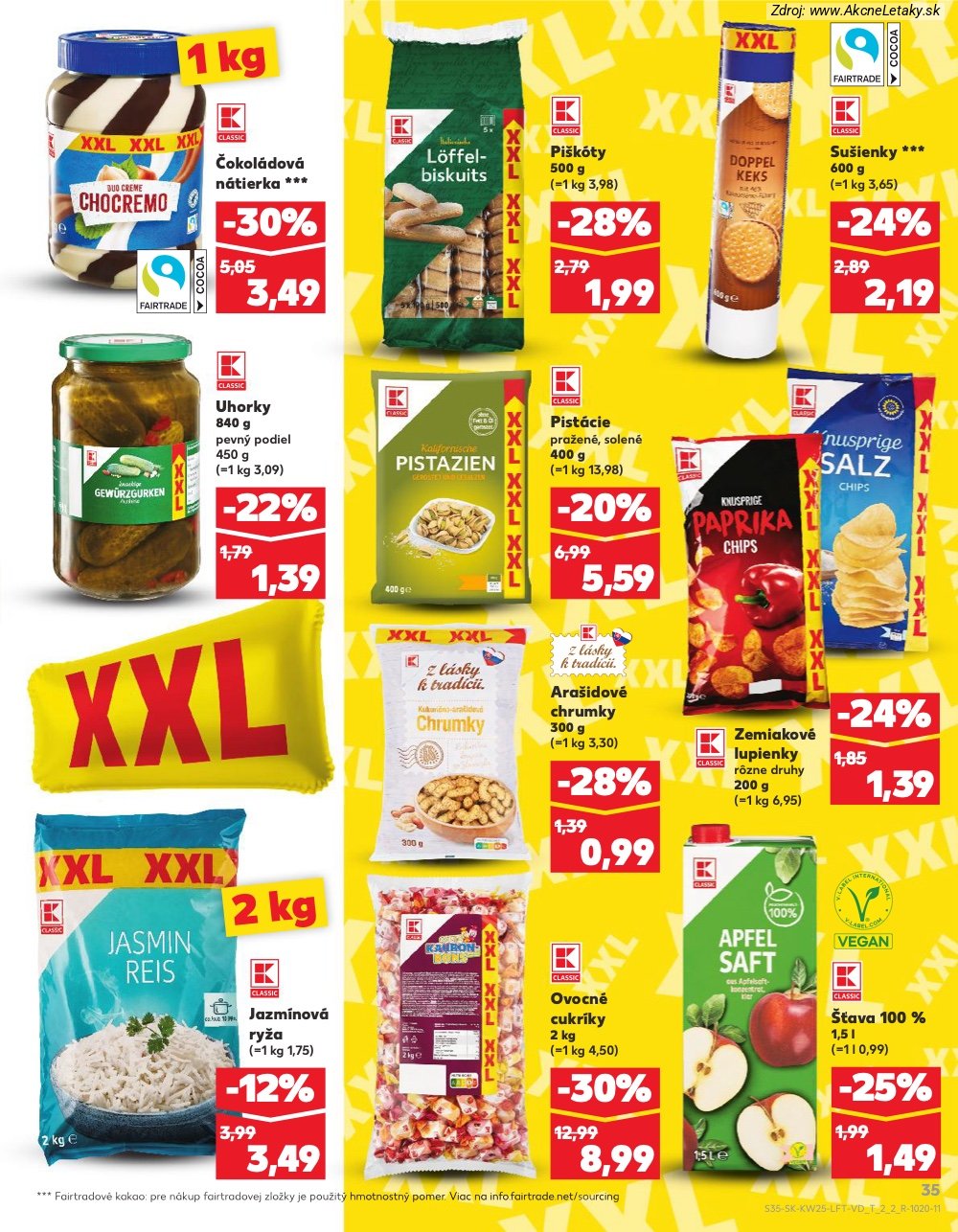 Leták Kaufland (18. 6. - 24. 6. 2026) - strana 35 z 84