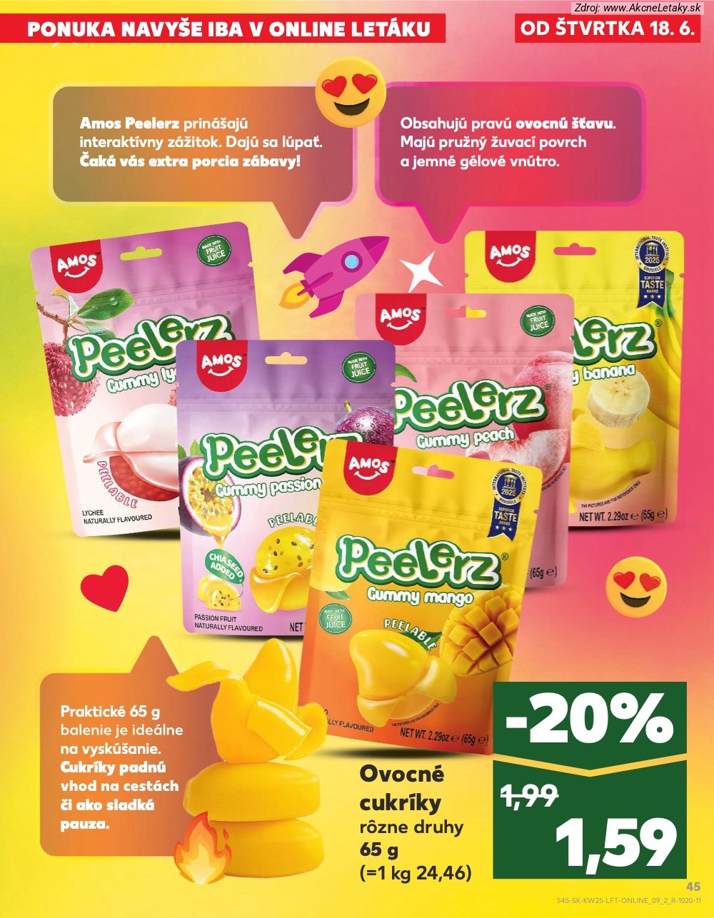 Leták Kaufland (18. 6. - 24. 6. 2026) - strana 45 z 84