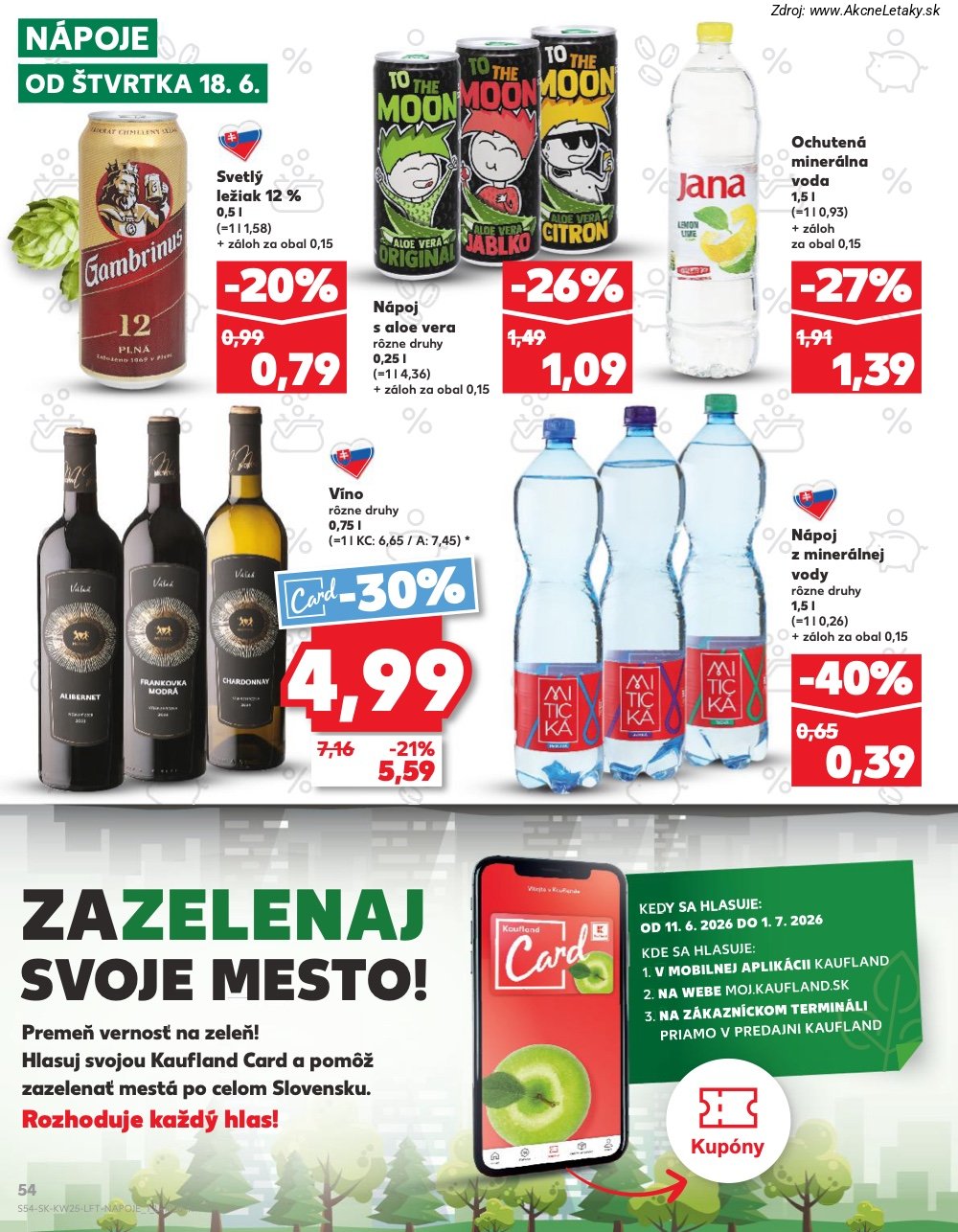 Leták Kaufland (18. 6. - 24. 6. 2026) - strana 54 z 84