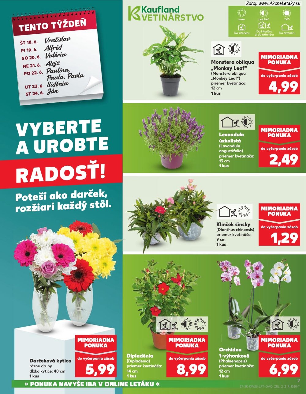 Leták Kaufland (18. 6. - 24. 6. 2026) - strana 7 z 84