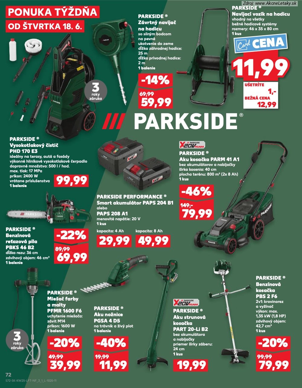 Leták Kaufland (18. 6. - 24. 6. 2026) - strana 72 z 84