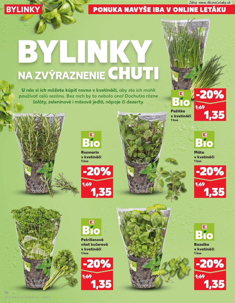 Leták Kaufland (25. 6. - 1. 7. 2026) - strana 10 z 84