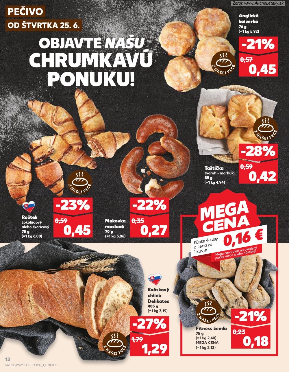 Leták Kaufland (25. 6. - 1. 7. 2026) - strana 12 z 84