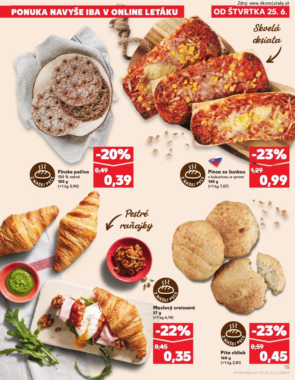 Leták Kaufland (25. 6. - 1. 7. 2026) - strana 15 z 84