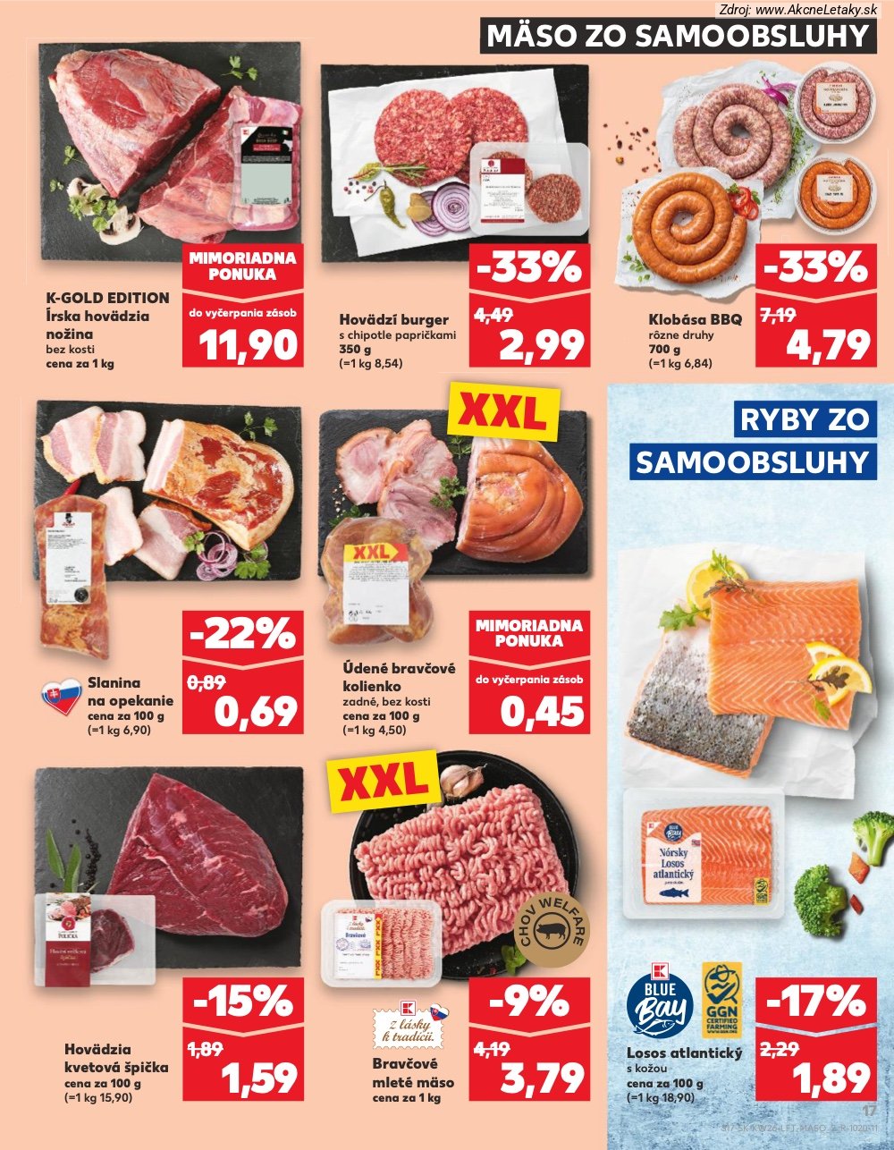 Leták Kaufland (25. 6. - 1. 7. 2026) - strana 17 z 84