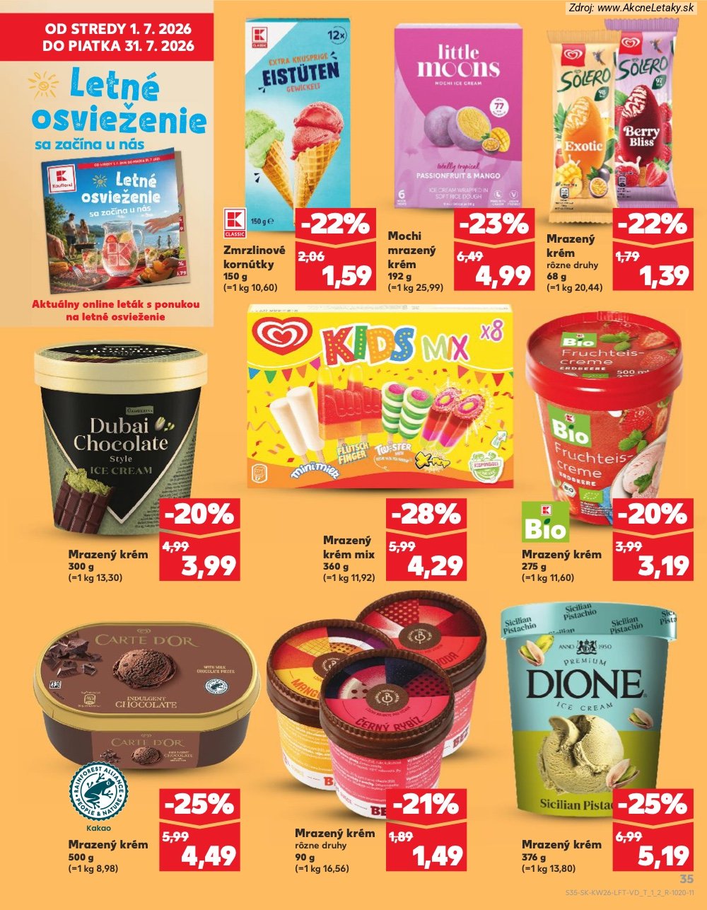 Leták Kaufland (25. 6. - 1. 7. 2026) - strana 35 z 84