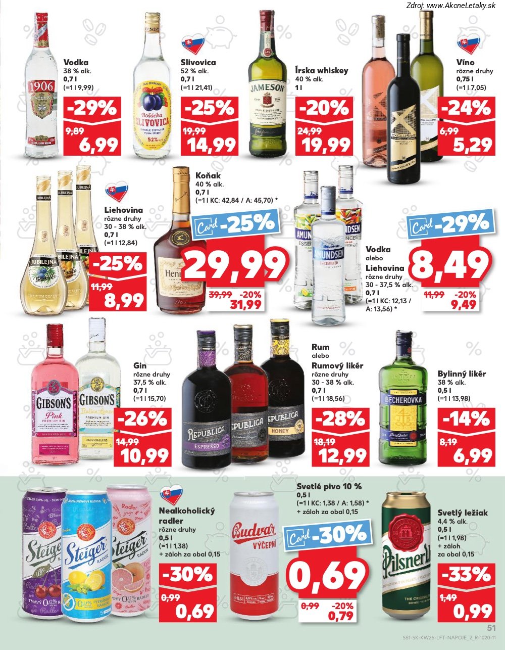 Leták Kaufland (25. 6. - 1. 7. 2026) - strana 51 z 84