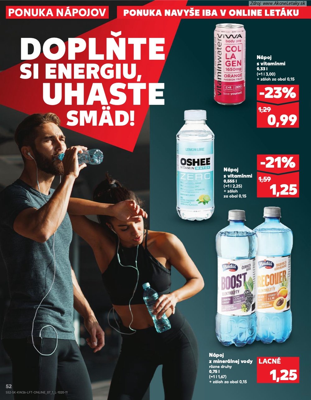Leták Kaufland (25. 6. - 1. 7. 2026) - strana 52 z 84