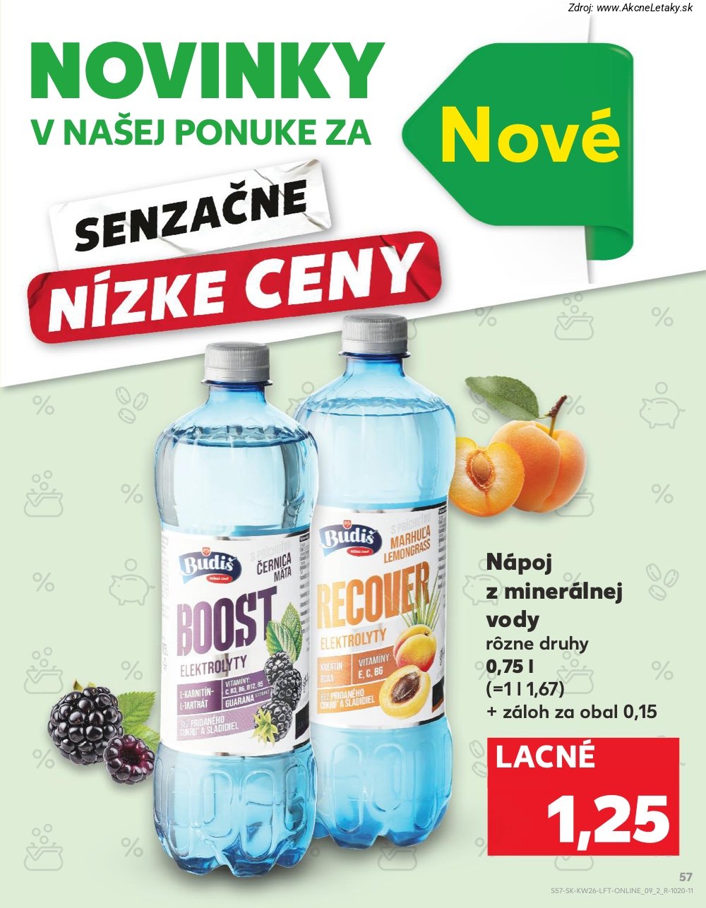 Leták Kaufland (25. 6. - 1. 7. 2026) - strana 57 z 84