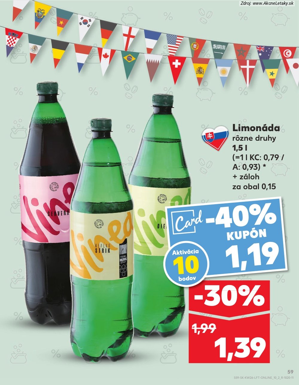 Leták Kaufland (25. 6. - 1. 7. 2026) - strana 59 z 84