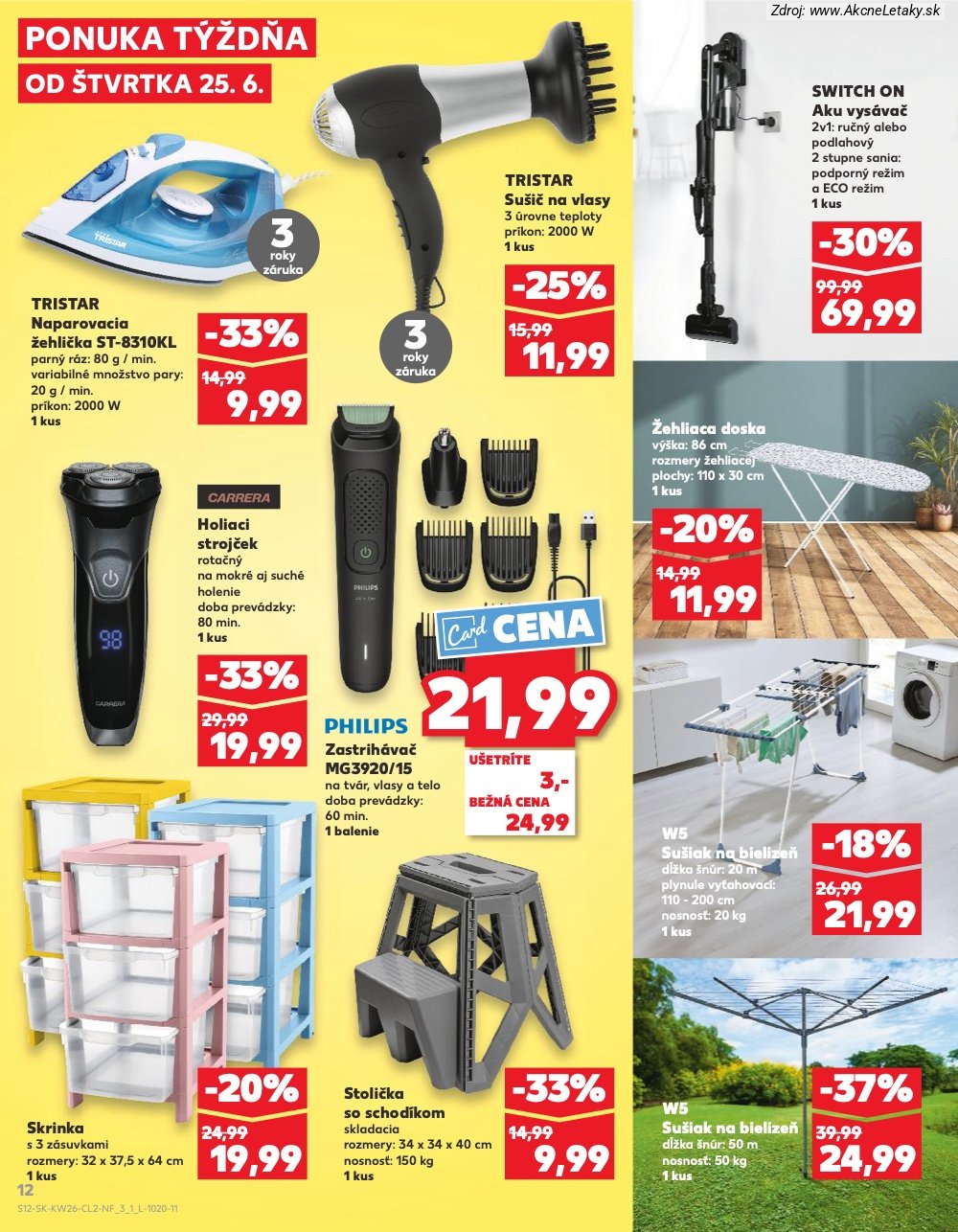 Leták Kaufland (25. 6. - 1. 7. 2026) - strana 12 z 16