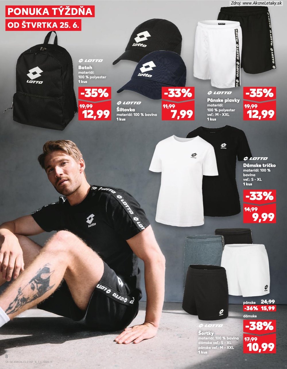 Leták Kaufland (25. 6. - 1. 7. 2026) - strana 8 z 16
