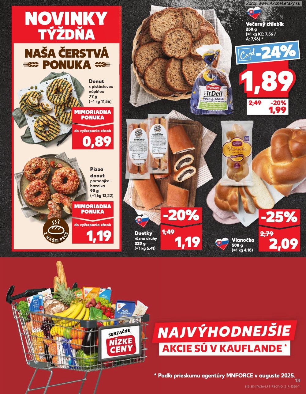 Leták Kaufland (25. 6. - 1. 7. 2026) - strana 13 z 84