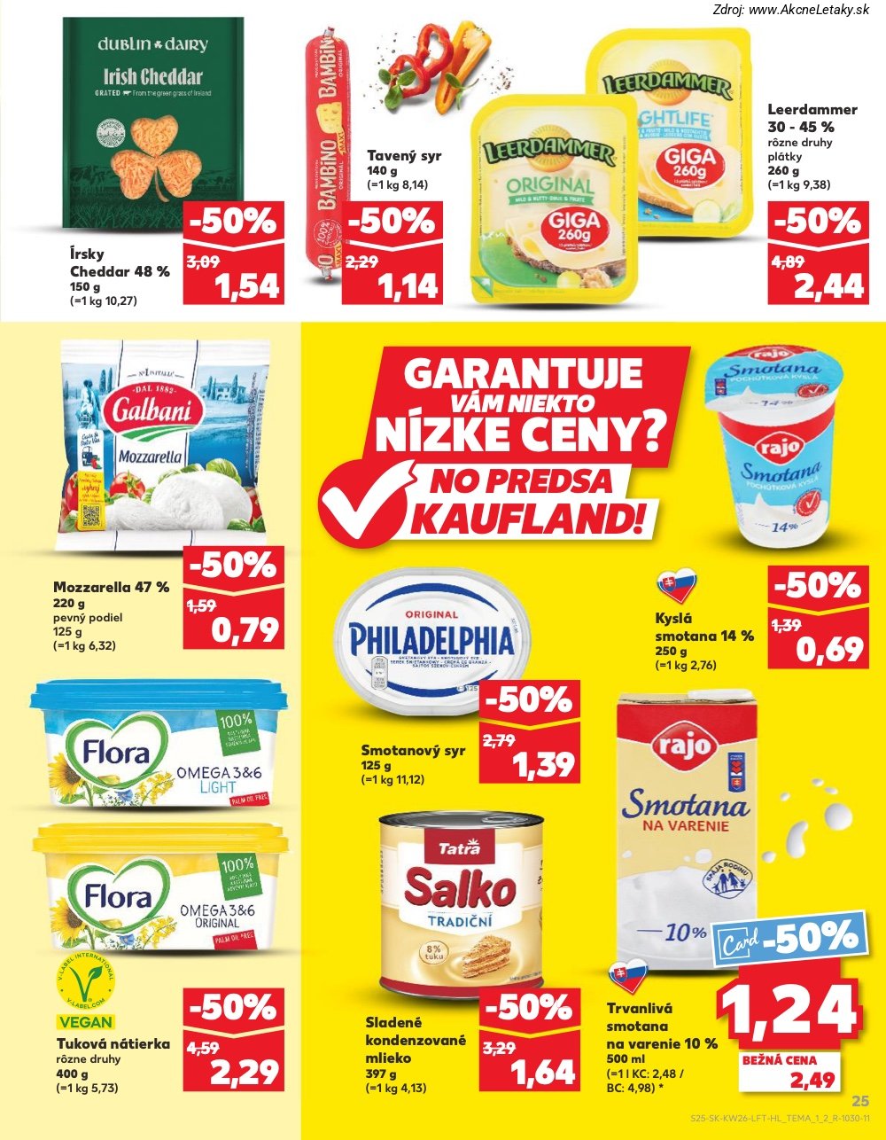 Leták Kaufland (25. 6. - 1. 7. 2026) - strana 25 z 84