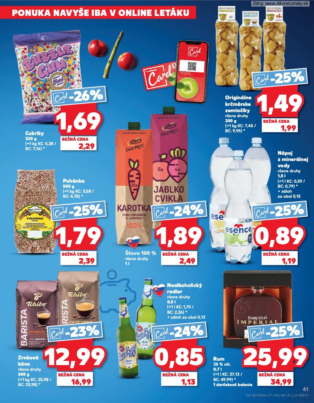 Leták Kaufland (25. 6. - 1. 7. 2026) - strana 41 z 84