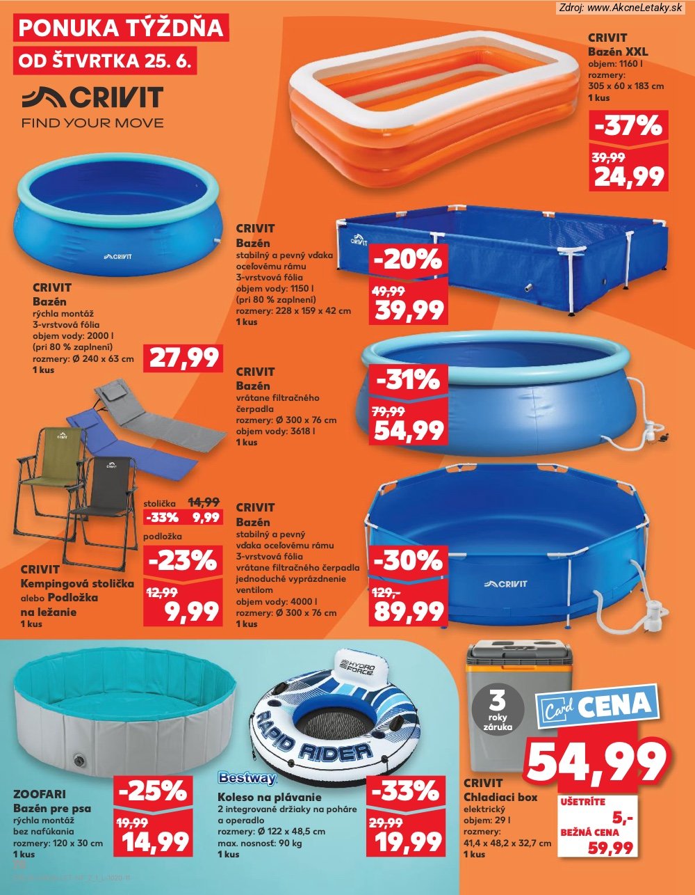 Leták Kaufland (25. 6. - 1. 7. 2026) - strana 70 z 84
