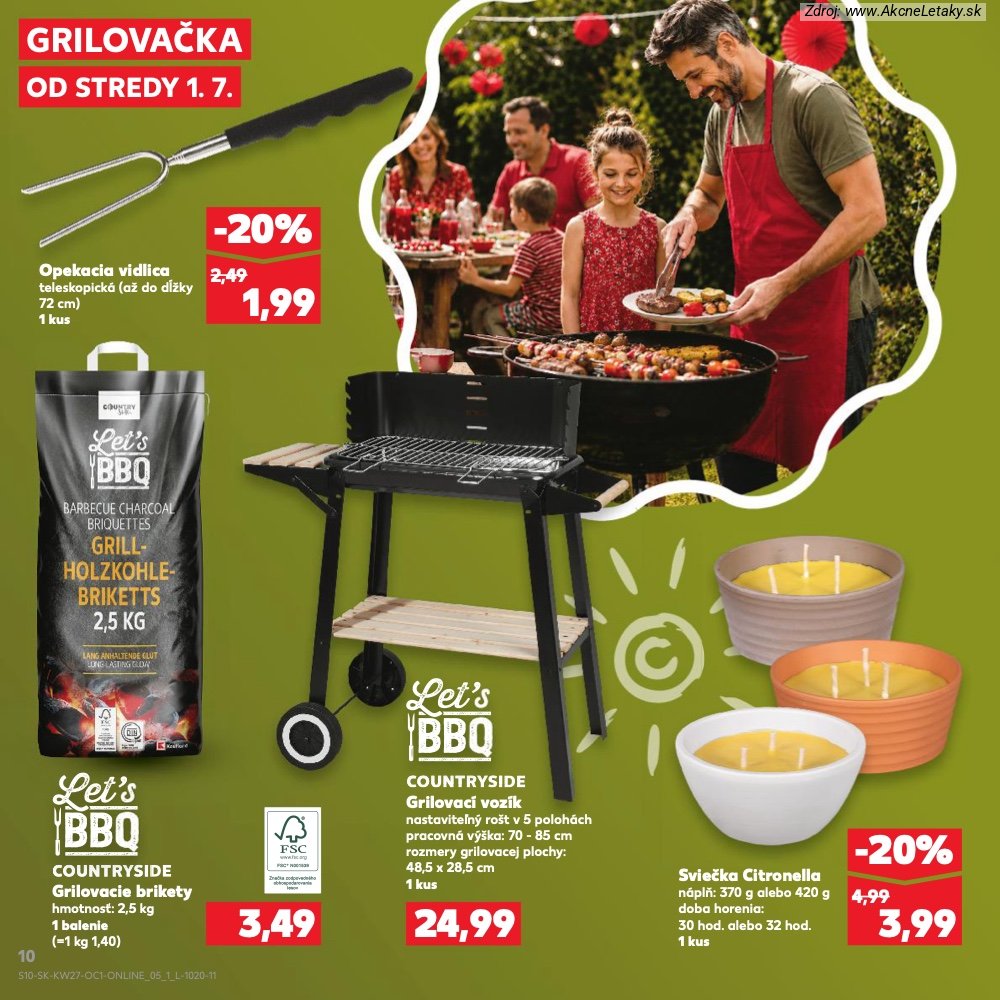Leták Kaufland (1. 7. - 31. 7. 2026) - strana 10 z 40