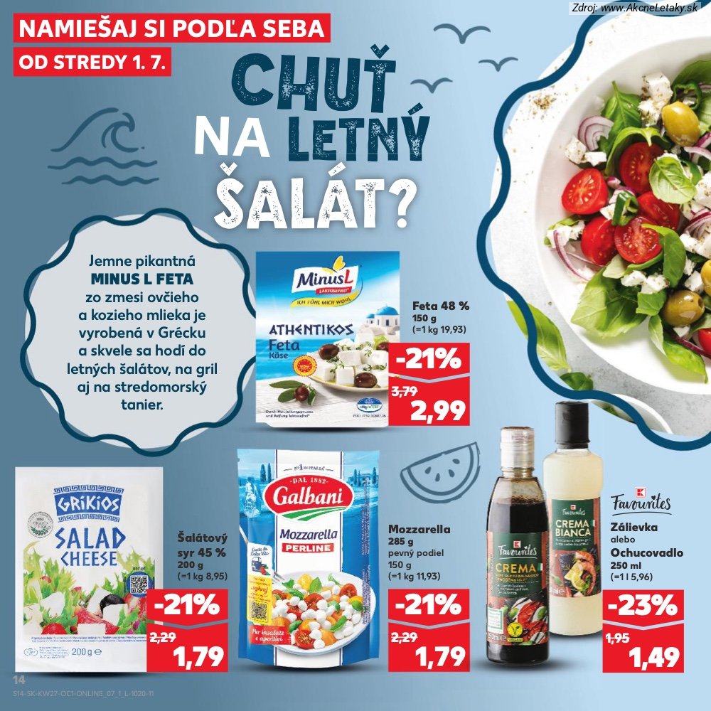 Leták Kaufland (1. 7. - 31. 7. 2026) - strana 14 z 40